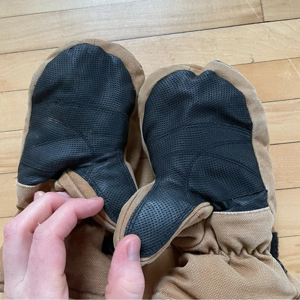Carhartt Brown Work Mittens